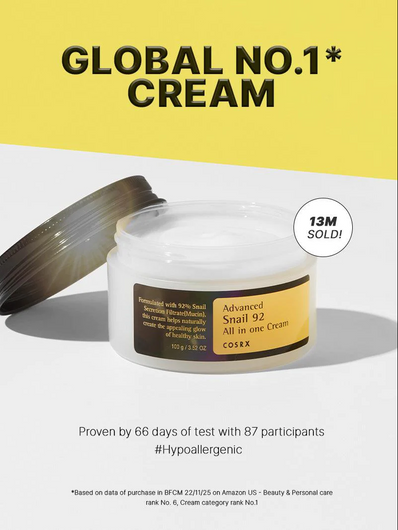 Cosrx - Advanced Snail 92 All in one Cream
