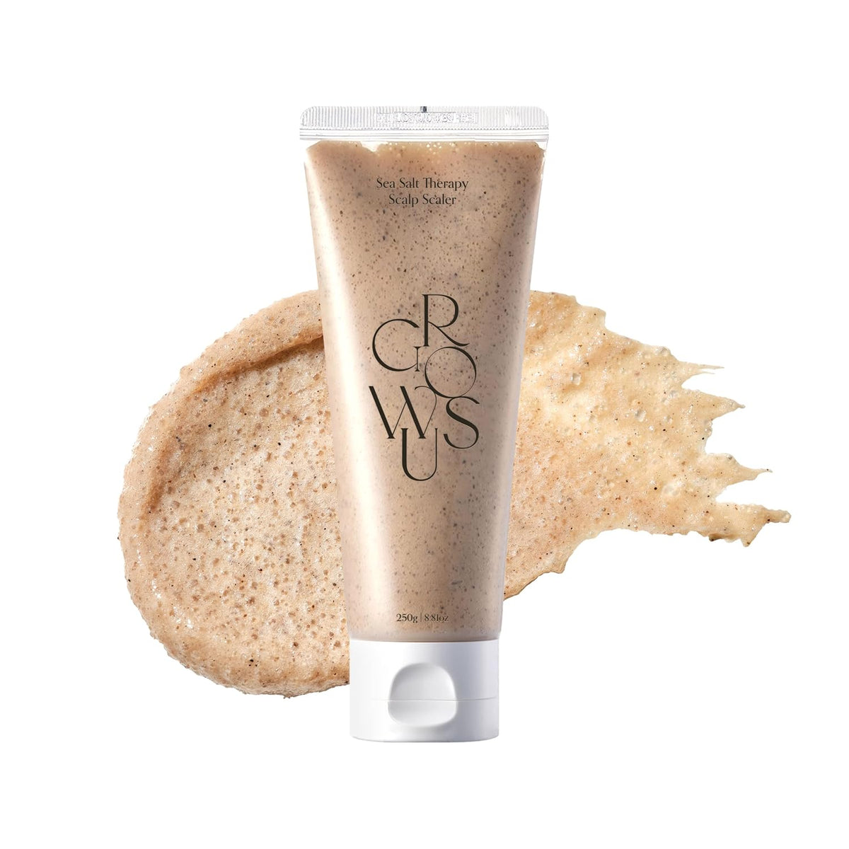 GROWUS - Sea Salt Therapy Scalp Scaler - Απολεπιστικό τριχωτού κεφαλής με Θαλασσινό Αλάτι