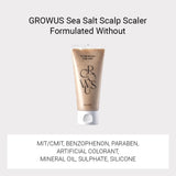 GROWUS - Sea Salt Therapy Scalp Scaler - Απολεπιστικό τριχωτού κεφαλής με Θαλασσινό Αλάτι