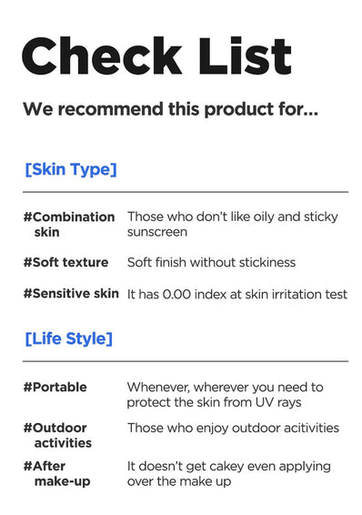 Isntree - Hyaluronic Acid Airy Sun Stick SPF 50+ PA++++