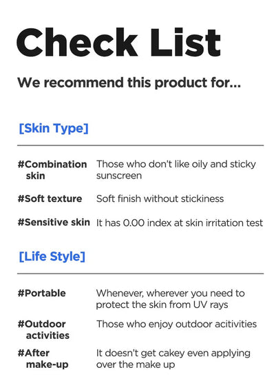 Isntree - Hyaluronic Acid Airy Sun Stick SPF 50+ PA++++