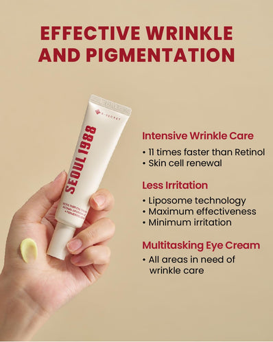 K-Secret Seoul 1988 - Eye Cream: Retinal Liposome 4% + Fermented Bean