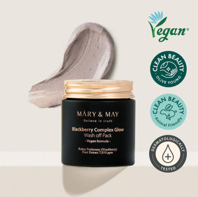 Mary & May - Blackberry Complex Glow Wash off Pack