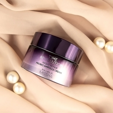 Missha - Time Revolution Night Repair Ampoule Cream 5x