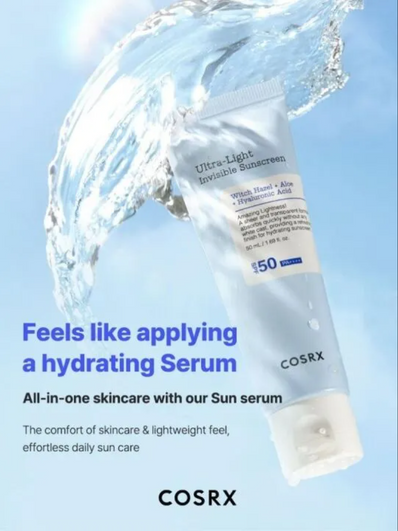 Cosrx - Ultra-Light Invisible Sunscreen