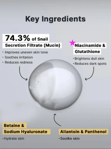 Cosrx - Advanced Snail Radiance Dual Essence