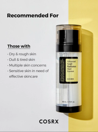 Cosrx - Advanced Snail Radiance Dual Essence