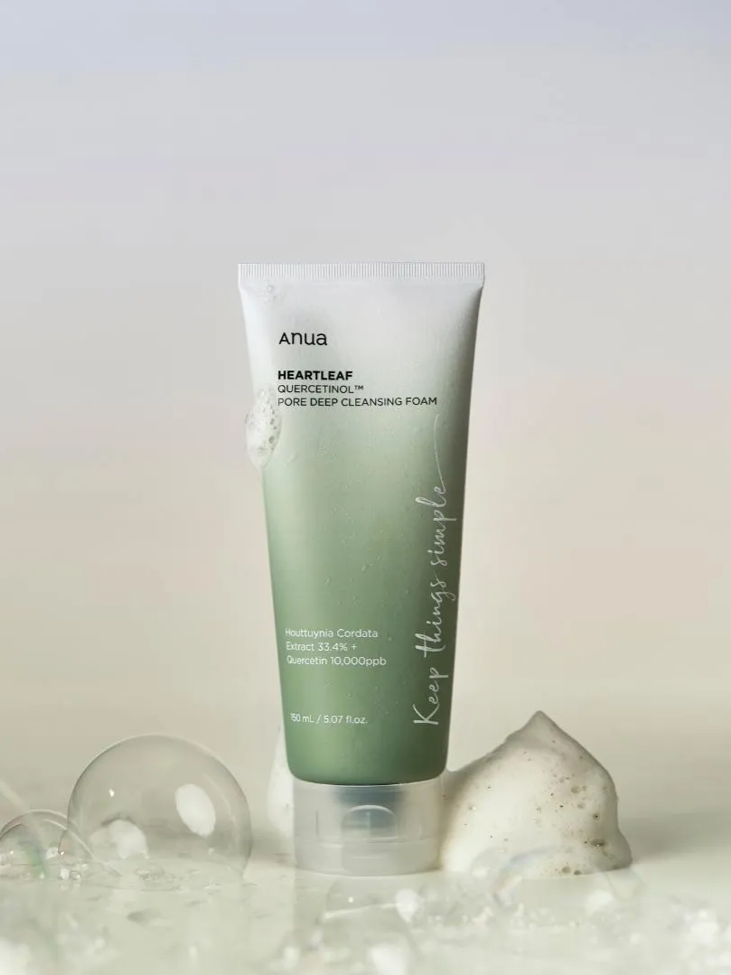 Anua - Heartleaf Quercetinol Pore Deep Cleansing Foam