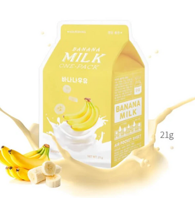 A'pieu - Banana Milk One Pack Face Mask