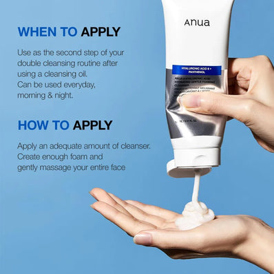 Anua - 8 Hyaluronic Acid Hydrating Gentle Foaming Cleanser