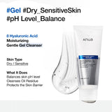 Anua - Hyaluronic Acid 8+ Squalane Moisturizing Gentle Gel Cleanser