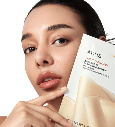 Anua - Rice 70 Glow Collagen Mask