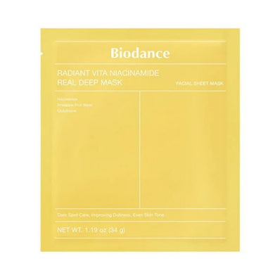 Biodance - Radiant Vita-Niacinamide Real Deep Mask