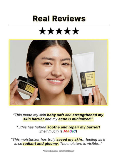 Cosrx - Advanced Snail 92 All in one Cream (σωληνάριο)