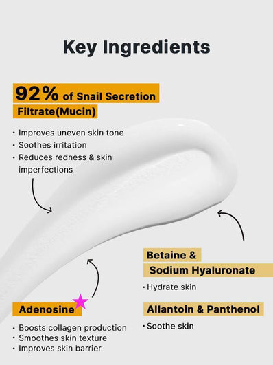 Cosrx - Advanced Snail 92 All in one Cream (σωληνάριο)