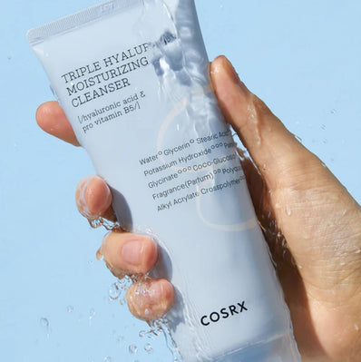 Cosrx - Hydrium Triple Hyaluronic Moisture Cleanser Foam