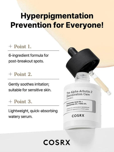 Cosrx - The Alpha Arbutin 2 Discoloration Care Serum
