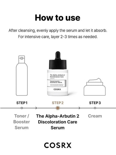 Cosrx - The Alpha Arbutin 2 Discoloration Care Serum