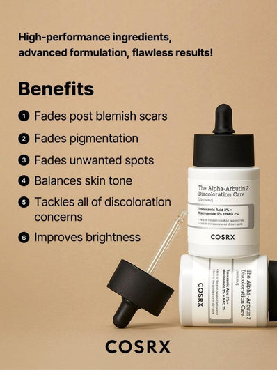 Cosrx - The Alpha Arbutin 2 Discoloration Care Serum