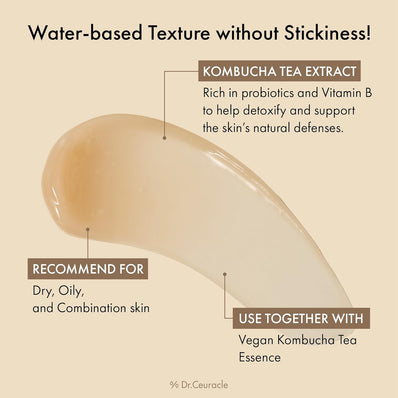 Dr. Ceuracle - Vegan Kombucha Tea Gel Cream Vegan