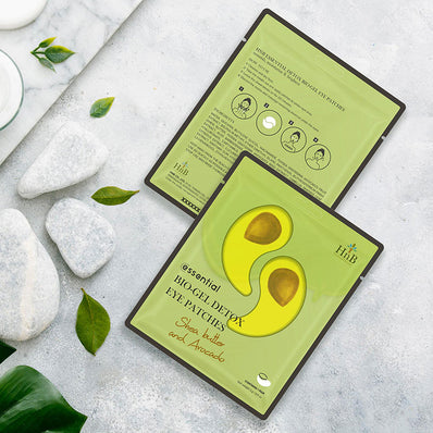 HNB - Gel Detox Eye Patches (Shea Butter & Avocado)