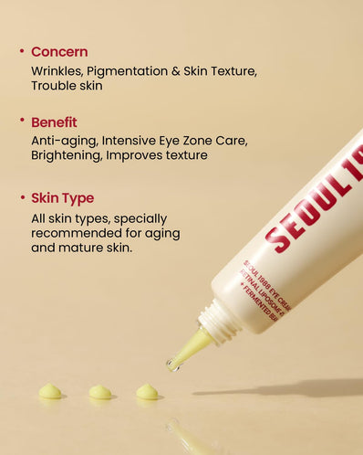 K-Secret Seoul 1988 - Eye Cream: Retinal Liposome 4% + Fermented Bean