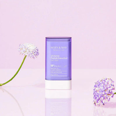 Mary & May - Vegan Peptide Bakuchiol Sun Stick SPF50+ PA++++