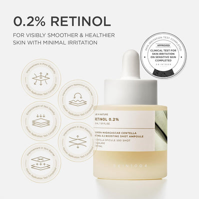 Skin1004 - Retinol 0.2 Boosting Shot Ampoule