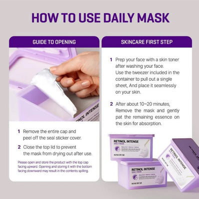 Some By Mi - Retinol Intense Daily Mask 30 pcs