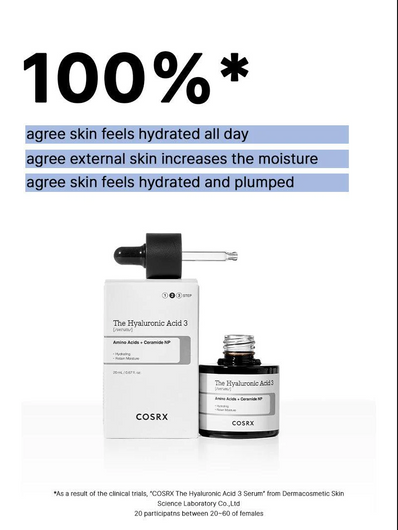 Cosrx - The Hyaluronic Acid 3 Serum