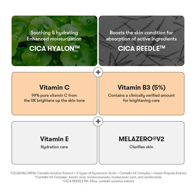 VT Cosmetics - Vita-Light Reedle Shot 100