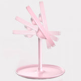 Καθρέφτης Μακιγιάζ με LED Φωτισμό & Touch Control – Ροζ